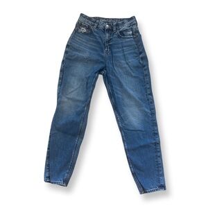 American Eagle Outfitters Curvy Mom Jean Dark Blue Jeans 2S